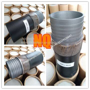 NQ reaming shell, impregnated diamond core drill bits & reamers, exploration drilling, rock coring, geotechnical drilling reaming shells