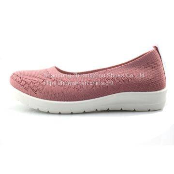 Pastoral Charming Gentle Woven Upper Flat Women Dressing Casual Shoes photo-3
