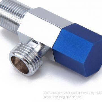Hot and Cold Triangle Valve Kitchen Bathroom Water Heater Faucet General Water Valve Switch photo-4