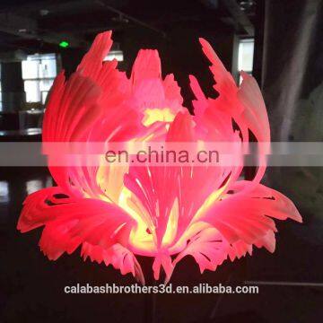 Chrome Modern Metal Resin Sculpture 3D Printing Indoor Resin Statue Sculpture Craft For Park Wall Decoration photo-7