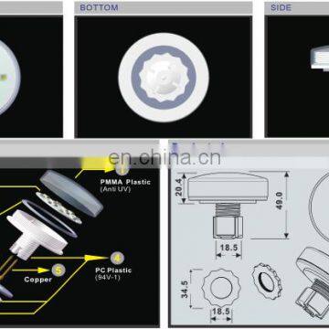 High Brightness Self-programmed Professional Amusement Rides LED RGB Pixel Lights photo-6
