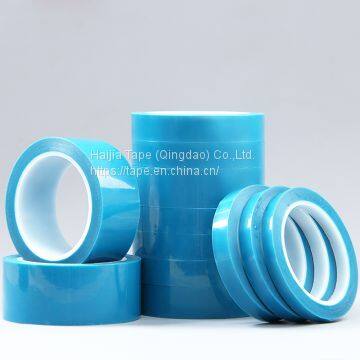 Hot sales 2019 adhesive tape No trace non adhesive Single sided blue holding pet tape