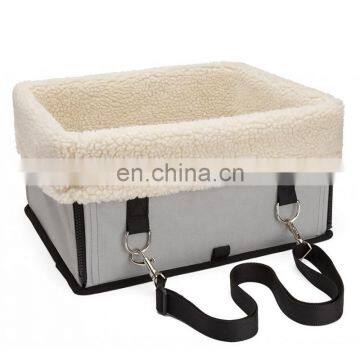 Winter Pet Portable Lamb Hair Car Bag Cat Dog Nest Foldable Open Wash Warm Car With Out Cage photo-6