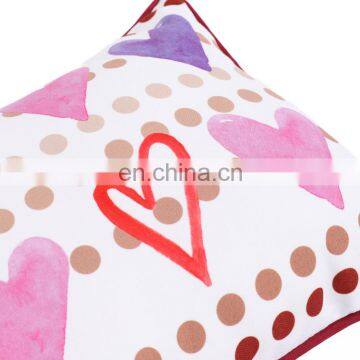 Heart Printed Pillowcase Square Throw Pillow Case Cover 30x50cm Polyester for Valentine's Day photo-5