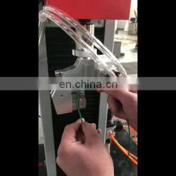 Pneumatic clamps for plastic and rubber tensile test