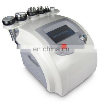 Cavitation rf vacuum body machine with 6 probes best result