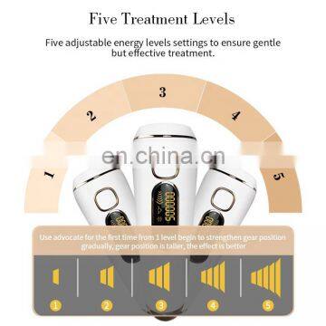 Home Use Painless Ipl Laser Hair Removal Device With 500000 Flashes photo-5