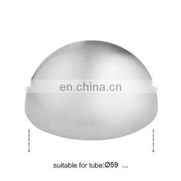 Top Quality Railing Fitting Semicircle Ball Joint Stainless Handrail With Grating Decorative Baluster Ball photo-4