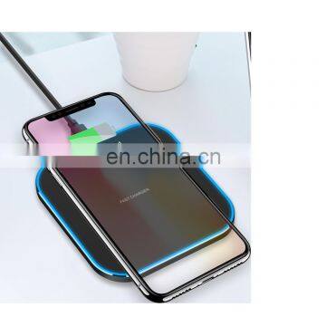 Lightweight Aluminum Alloy Design Wireless Charging Wireless Charger Induction Fast Wireless Charging Pad