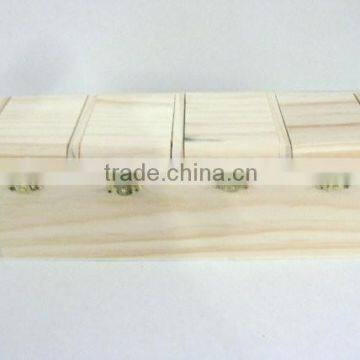 Accept Custom Natural Color Unfinished Solid Pine Wooden Storage Box for Seed photo-2