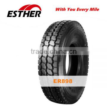 2014 Qingdao Esther Hot Sale Truck Tyre 12.00R24