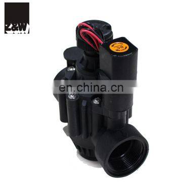 agriculture plastic irrigation solenoid valve 1.5 in. with flow control 1 1/2 INCH 24VAC DC LATCHING