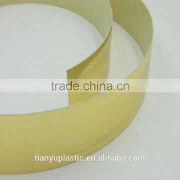 golden and silver furniture pvc edge bandings