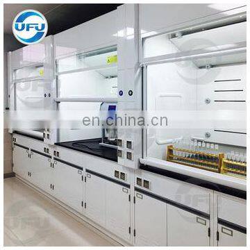 Laboratory Furniture Deck Mounted Full PP Fume Hood photo-4
