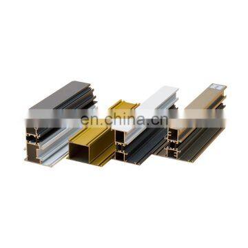 Colorful aluminum sliding profile with thermal break aluminum profile frame