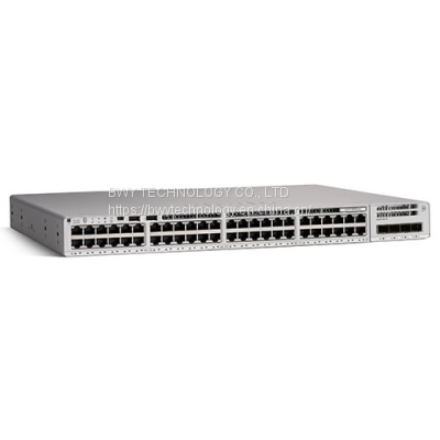 C9300-48P-A Cisco 9300L Series 48 Ports PoE Layer 3 Stackble Network Switch