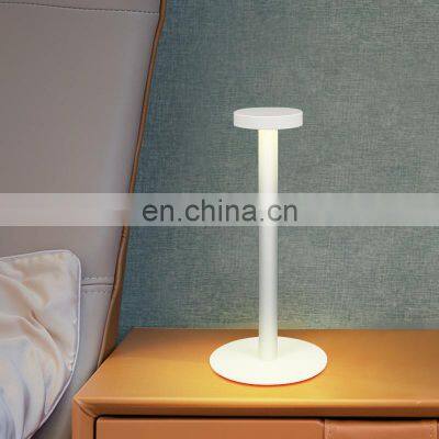 Litelogy manufacture cordless rechargeable battery waterproof metal desk lamp for living room china