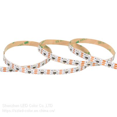 5V IC built-in side view led strip SMD 3210 LC8812B Digital LED Strip