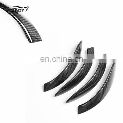 Carbon Fiber Trim Interior Decoration for Bmw 3 Series 4 Series Door Handle photo-3