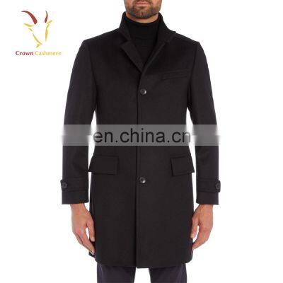 Europe Style Men's Cashmere Coat Jacket