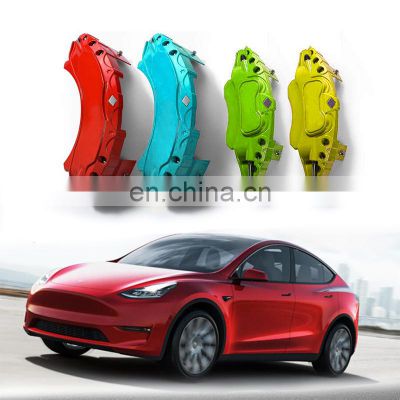 Accessories Red Caliper Covers For Tesla Model Y