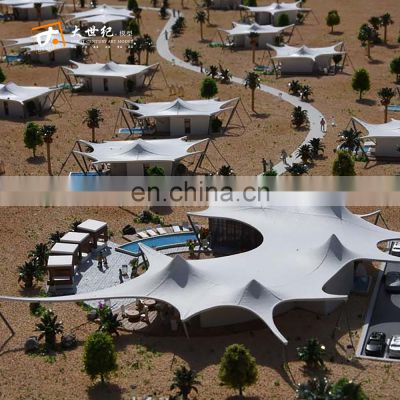 Resin architecture model building professional architectural model maker