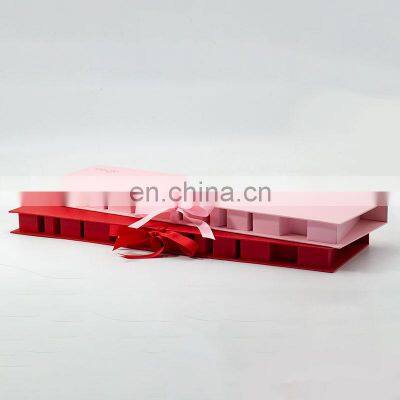 Luxury Pink Mother's Day Packaging Creative Letter Shape Rigid Gift Boxes photo-5