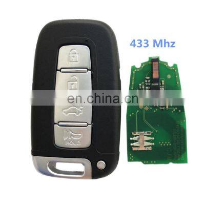 Keyless Remote Control Key Fob 4 Button 433 MHz For Hyundai I30 IX35 SY5HMFNA04