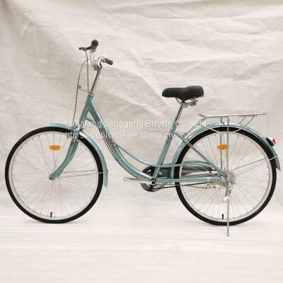 24/12inch Steel Single Speed Lady Bike City Bike