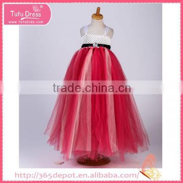 Silk cheap handmade children dress factory fluffy voile girl's dress children frocks designs