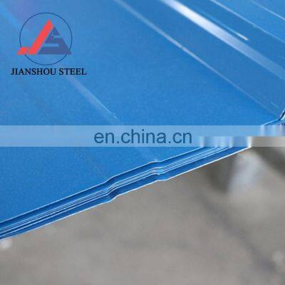 Corrugated gi Sheet 0.2mm 0.25mm 0.3mm Thick Color Coated Corrugated Steel Plate photo-3