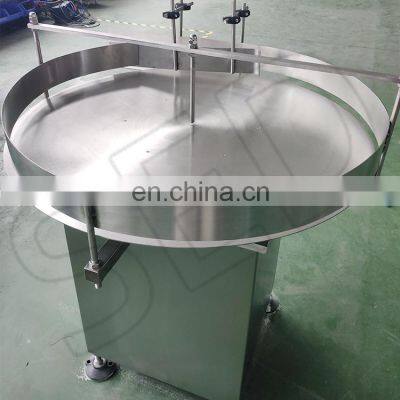 Long Service Life Easy Operation Turntable Bottle Unscrambler Sorting Machine