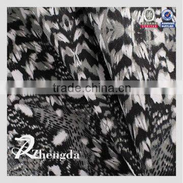 600D Polyester Printed Tiger Stripe Fabric photo-2