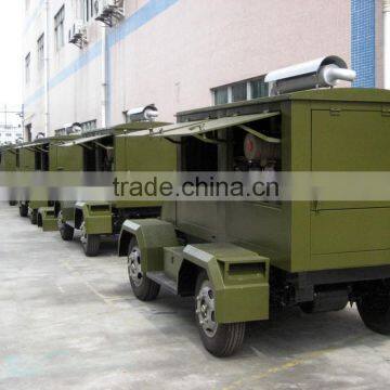 HIGH QUALITY 350KW SINGFO TRAILER TYPE DIESEL GENERATOR PRICE