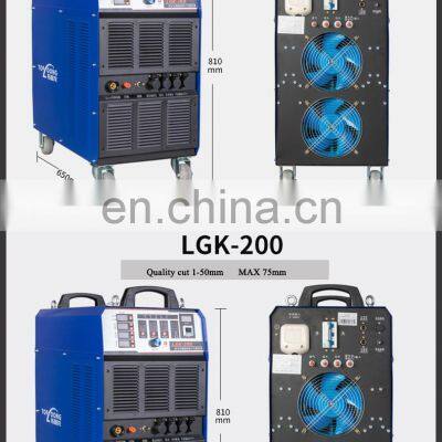 Portable Cnc Plasma Cutter Machine Flame and Plasma Both Type Huayuan LGK 63A 80A 220V 380V Cutting Power 100% DUTY CYCLE photo-4