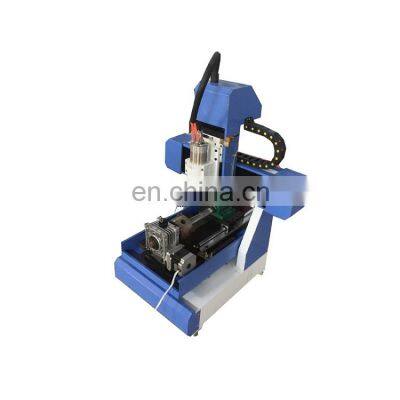 Small Cnc Router 3030 4 Axis Rotary 3D Milling Machine