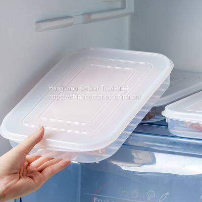 Plastic Bacon Storage Containers with lids airtight Cold Cuts Cheese Deli Meat Saver Food Storage Container for Refrigerators,Freezer, Lunch Box Cookie Holder meal prep container