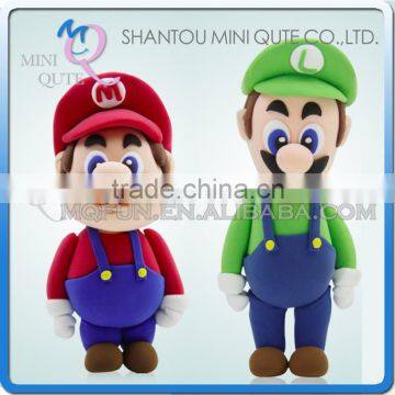 Mini Qute Bonnie 2 styles Anime game super mario bro DIY cartoon building blocks plasticine clay educational toy NO.BN9988-2