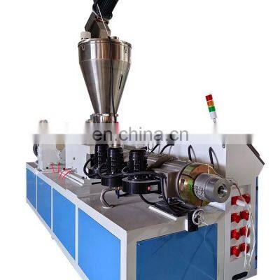 Kunlun Haisu Cheap Pvc Profile Plastic Extruder Machine Wood Plastic Profile Production Line Skirting Line Production Equipment photo-5