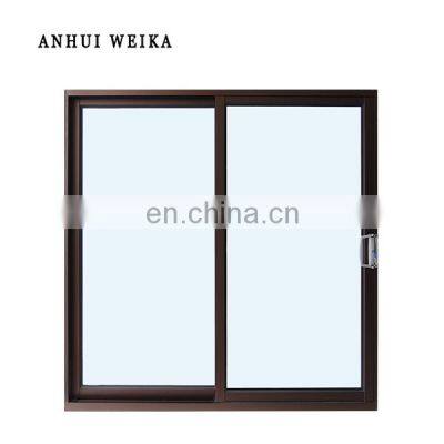 American Style  sound proof laminated glass for windows  villa home manual upvc sliding window