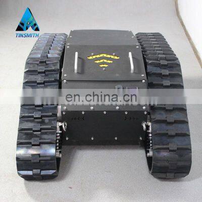 All Terrian Stair Climbing Robot Rubber Track Chassis for Sale photo-2