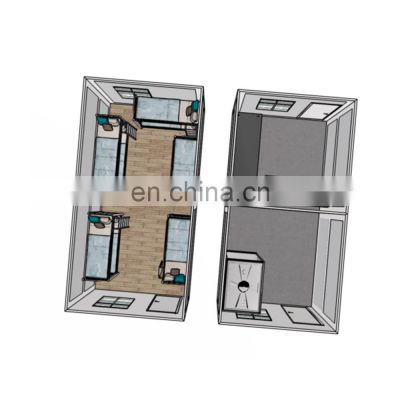 Multi-Function Foldable Modern Prefab Houses Quick Assembly Storage Shop Hotel