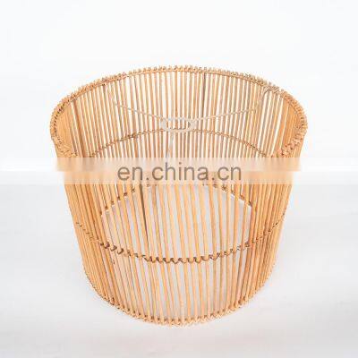 Hot Design Rattan Lamp Shade Hanging Pendant Light Wicker Woven Lamp Light Shade Best Wholesale photo-2