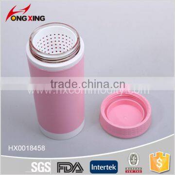 420ML Double Walls Sport Plastic Water Bottles With Strainer photo-2