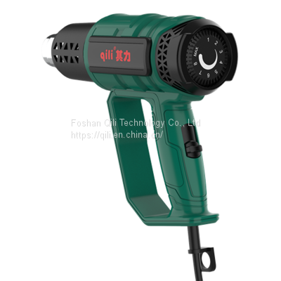 Qili 611b 2000W 220V Shrink Heater Gun Industrial Hot Air Gun Hot Selling Hot Gun