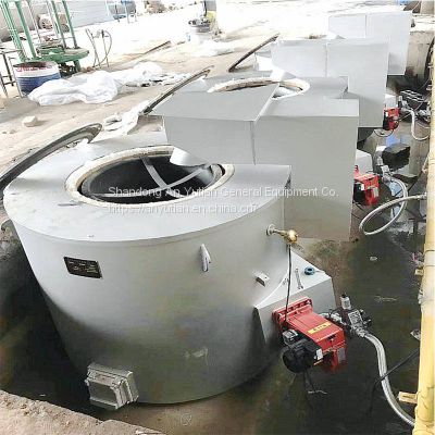 Gas-fired Crucible Lead Copper Melting Furnace