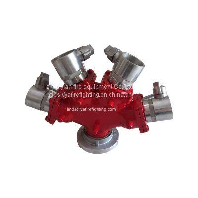 Yafirefighting 4-way Fire Wye Fire Hose Manifold Dividers Splitters photo-2