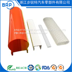 Factory Supply ABS or PVC/UPVC /PS /PE/PP/PC Plastic Rigid Extrusion Profile for Refrigerator Parts With Good Price photo-3