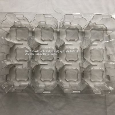 plastic transparent blister shipping pack trays vacuum forming blister packaging insert pallets