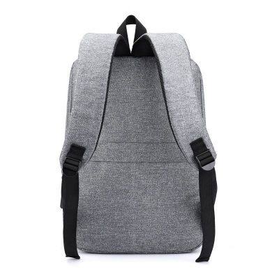 Custom LOGO Leisure Backpack Laptop Backpack With USB Charging Port Fits 15.6 Inch Laptop Backpack in Stock photo-4